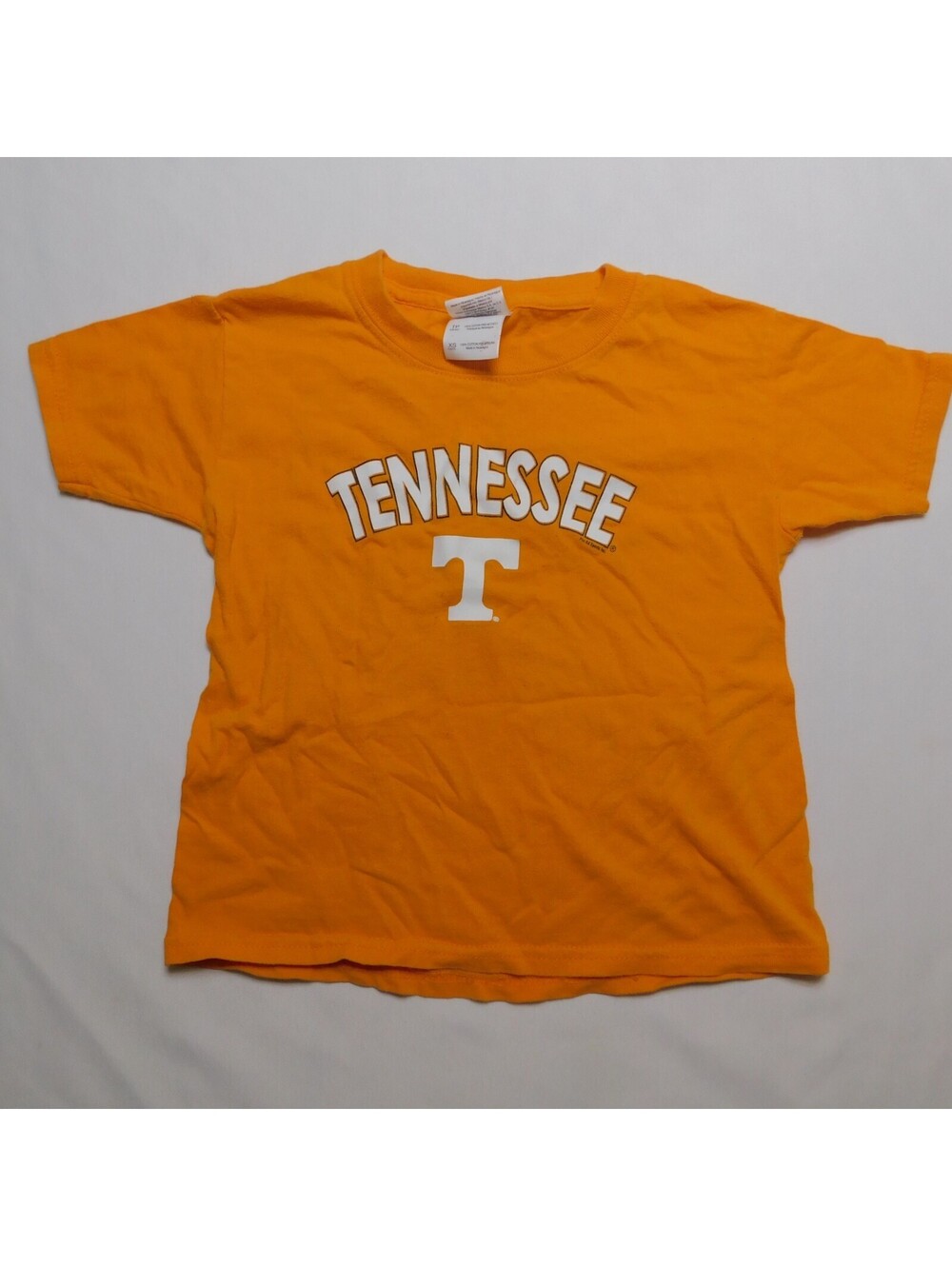 Gildan Tennessee Volunteers Youth XS Orange T Shirt Vols Power T NCAA College